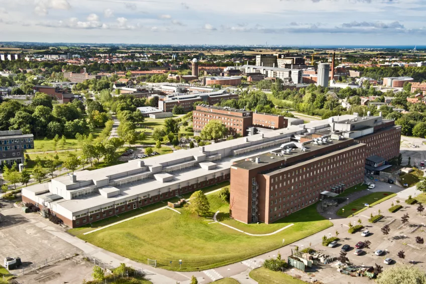 Photo of Kemicentrum taken from above. Photo.